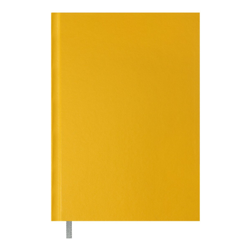 Книга записна OPTIMAL, А5, 64 арк., клітинка, жовта, бум вініл