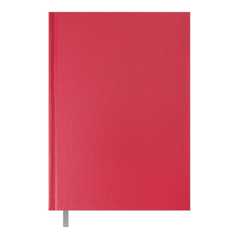 Книга записна OPTIMAL, А5, 64 арк., клітинка,  рожева, бум вініл