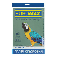 Папір кольоровий А4, 80г/м2, DARK тем.-зелений, 50арк.