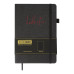 Блокнот діловий LIBRETA А5, 96 арк., чистий, обкл. штучна шкіра, чорний