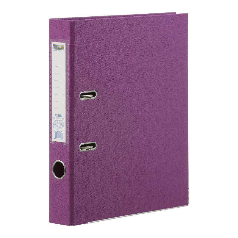 Реєстратор ELITE двост. А4, 50/55 мм (внутр./зовн.) бузковий, PP, збірний