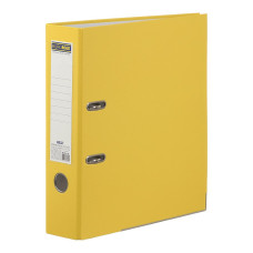 Реєстратор,BEST,односторонній А4,70/75 мм (внутріш./зовніш.), жовний
