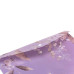 Папка-конверт А4 на кнопці, LILAC ARABESKI, напівпрозора, сливова