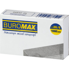 Скоби №26/6 1000шт., ЛЮКС