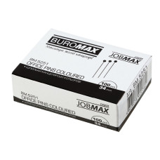 Шпильки кольорові, 34 мм JOBMAX, 100 шт.