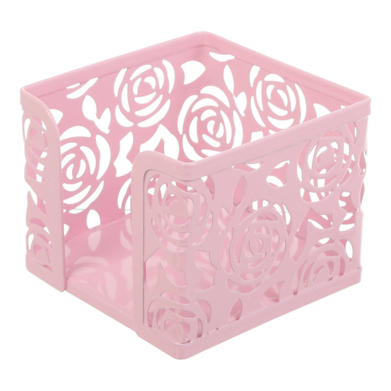 Бокс для паперу, ROSE, PASTEL, металевий, рожевий