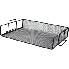 Лоток для паперів 355x245x80мм, металевий, чорний
