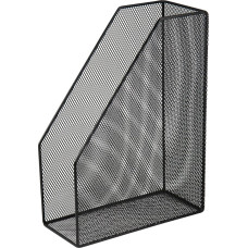Лоток для паперів вертикальний 100x220x300мм, металевий, чорний
