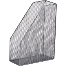 Лоток для паперів вертикальний 100x220x300мм, металевий, срібло