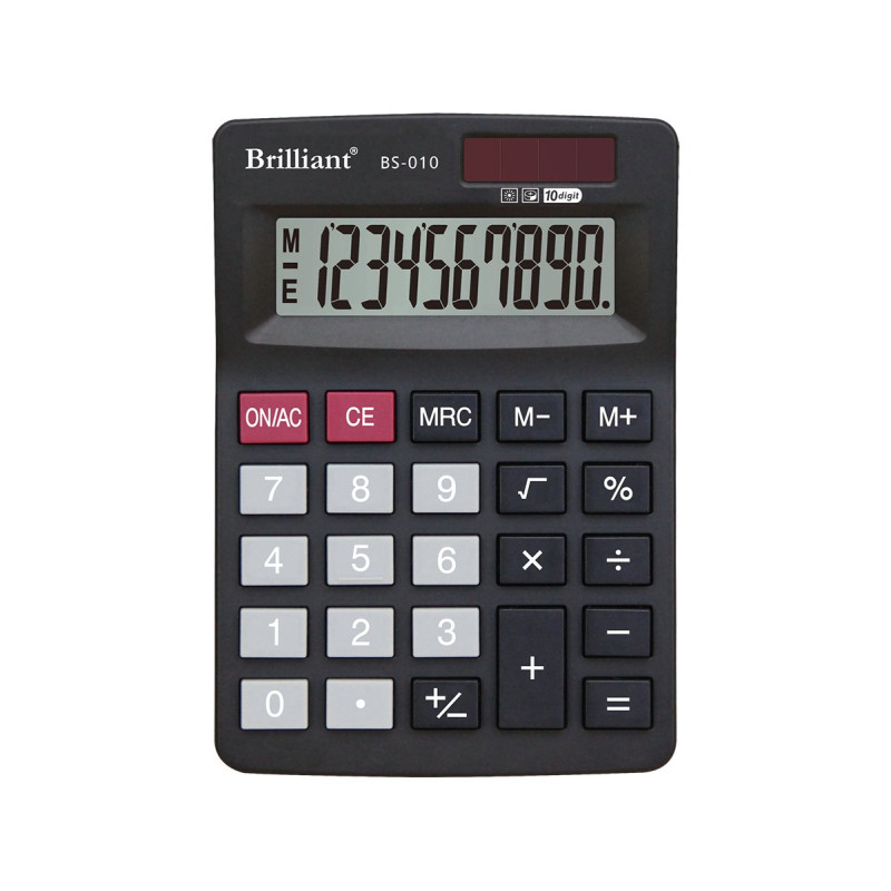 Калькулятор настільний BS-010 10 р., 2-пит