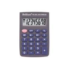 Калькулятор кишеньковий BS-100C  8р., 1-пит