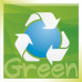 Степлер настільний GREENLOGIC, пластиковий, 25л., (скоби №24/6; 26/6), чорний