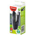 Степлер настільний GREENLOGIC, пластиковий, 25л., (скоби №24/6; 26/6), чорний