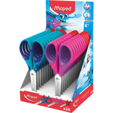 Ножиці дитячі ESSENTIALS SOFT 130мм, дисплей, асорті
