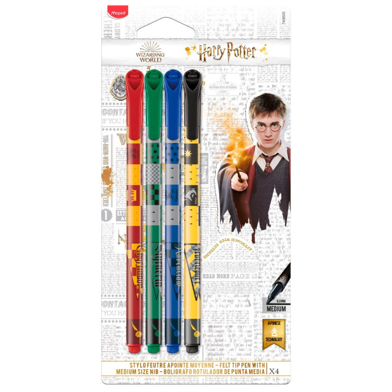 Набір маркерів HARRY POTTER Graph'Peps Medium X4