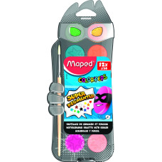 Фарби акварельні COLOR PEPS 12 кольорів + пензлик