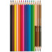 Олівці кольорові COLOR PEPS , 12 кол Classic + 3 кол Duo