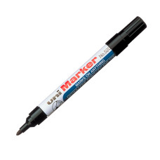 Маркер uni MARKER, 1-3мм, чорний