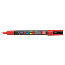 Маркер uni POSCA 0.9-1.3мм, червоний