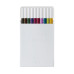 Лайнер uni EMOTT 0.4мм fine line, Calm-tone Dark Color, 10 кольорів