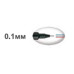 Лайнер uni PiN 0.1 мм fine line чорний