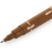 Лайнер браш Uni PIN Brush FINE LINE, сепія