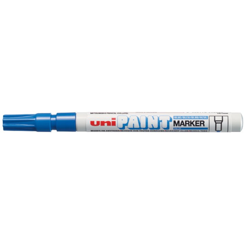 Маркер uni PAINT 0.8-1.2мм, синій