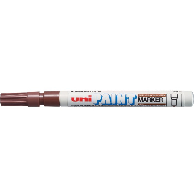 Маркер uni PAINT 0.8-1.2мм, коричневий
