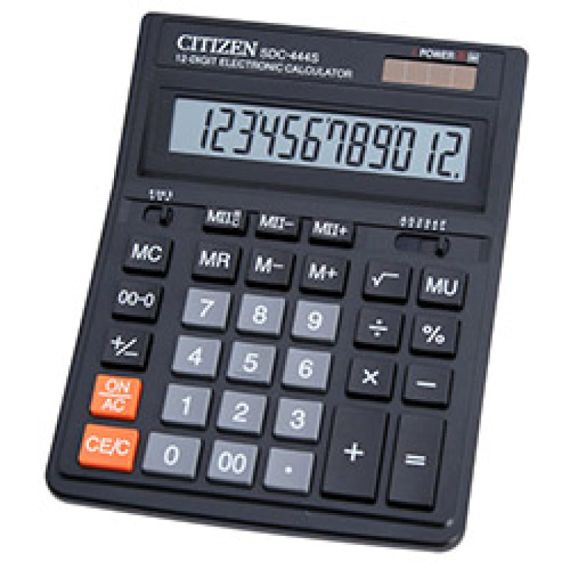 Калькулятор Citizen SDC-444S 12розр.
