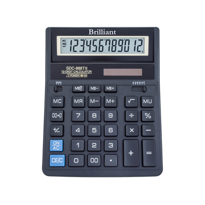Калькулятор Brilliant SDC-888TII 12розр.