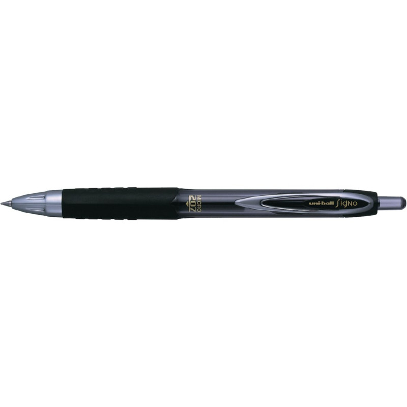 Ручка гел. авт. uni-ball Signo 207 micro 0.5мм, чорна