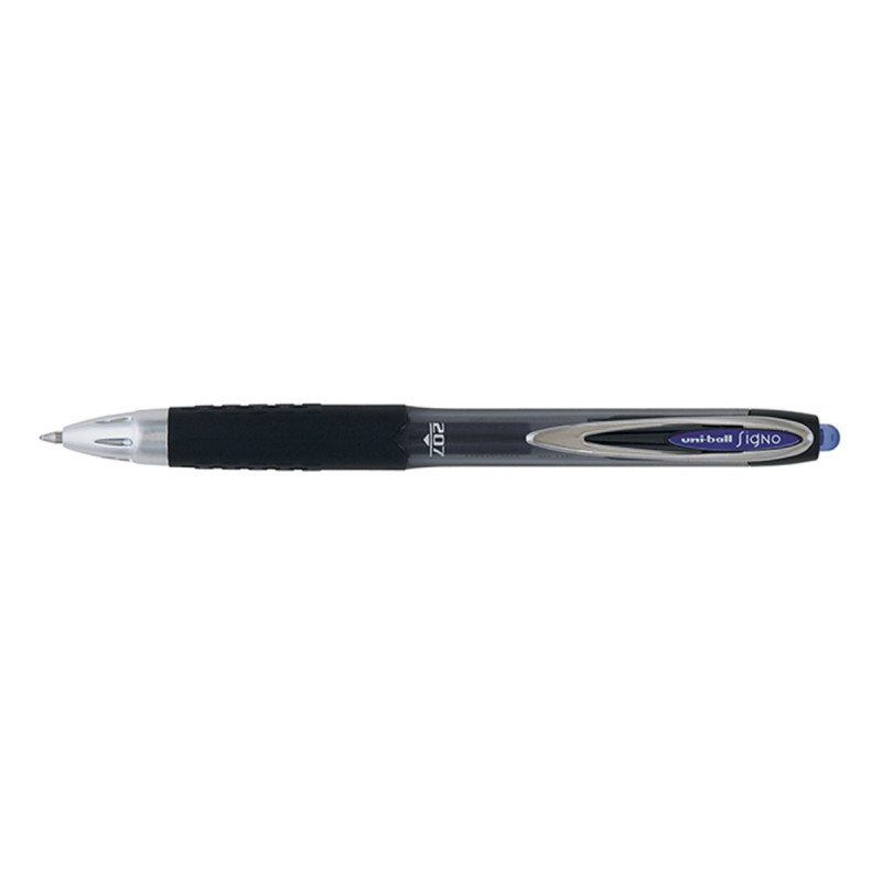 Ручка гел. авт. uni-ball Signo 207 micro 0.5мм, синя