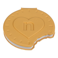 Блокнот COOKIE, 90х87мм, 80 арк., нелінований, ароматизована Soft touch обкладинка, KIDS Line