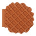 Блокнот CHOCOLATE WAFFLE, 90х90мм, 80 арк., нелінований, ароматизована Soft touch обкладинка, KIDS Блокнот CHOCOLATE WAFFLE, 90х90мм, 80 арк., нелінований, ароматизована Soft touch обкладинка, KIDS