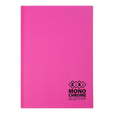Щоденник шкільний MONOCHROME, В5, 40арк, тверд. обкл., матова ламінація, +виб.тисн.фольгою, рожеви
