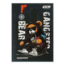 Щоденник шкільний BEAR TOY, В5, 40арк, тверд. обкл., мат. ламінація + виб.УФ-лак і конгрев, тиснен