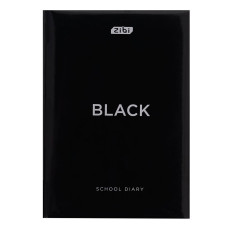 Щоденник шкільний BLACK, В5, 48арк, тверд. обкл. 