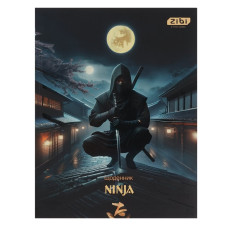 Щоденник шкільний NINJA, A5+, 40 арк., інтегральна обкл., мат. ламінація, KIDS Line