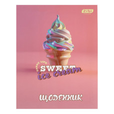 Щоденник шкільний SWEET, A5+, 40 арк., інтеграл. обкл., мат. лам , KIDS Line