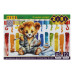 Альбом для малювання А5, 12 аркушів,120 г/м2, на скобі, KIDS Line Альбом для малювання А5, 12 аркушів,120 г/м2, на скобі, KIDS Line