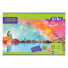 Альбом для малювання, А4, 24 аркуша, 120 г/м2, на скобі, KIDS Line