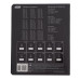Зошит учнівський загальний BLACK, 48арк., клітинка, хімія, структ.лак, KIDS LINE