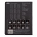 Зошит учнівський загальний BLACK, 48арк., клітинка, алгебра, структ. лак,  KIDS LINE