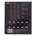 Зошит учнівський загальний BLACK, 48арк., клітинка, геометрія, структ.лак, KIDS LINE