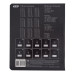 Зошит учнівський загальний BLACK, 48арк., клітинка, англійська, структ.лак, KIDS LINE