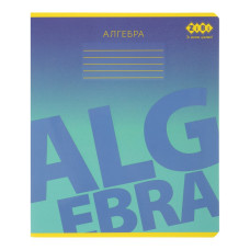 Зошит учнівський загальний GRADIENT, 48арк., клітинка, алгебра, структ. лак + вибір. УФ лак, KIDS