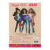 Папір кольоровий (супер кольори) SUPER GIRL, А4, 10 аркушів, 10 кольорів, 115 г/м2, KIDS Line