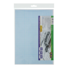 Папір міліметровий, А4, 80г/м2, блакитна (10арк.), KIDS Line