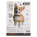 Картон кольоровий CATS&DOGS, А4, 10 кольорів - 10 аркушів, 230 г/м2, KIDS Line