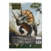 Картон кольоровий DINO, А4, 7 кольорів - 14 аркушів, 230 г/м2, KIDS Line